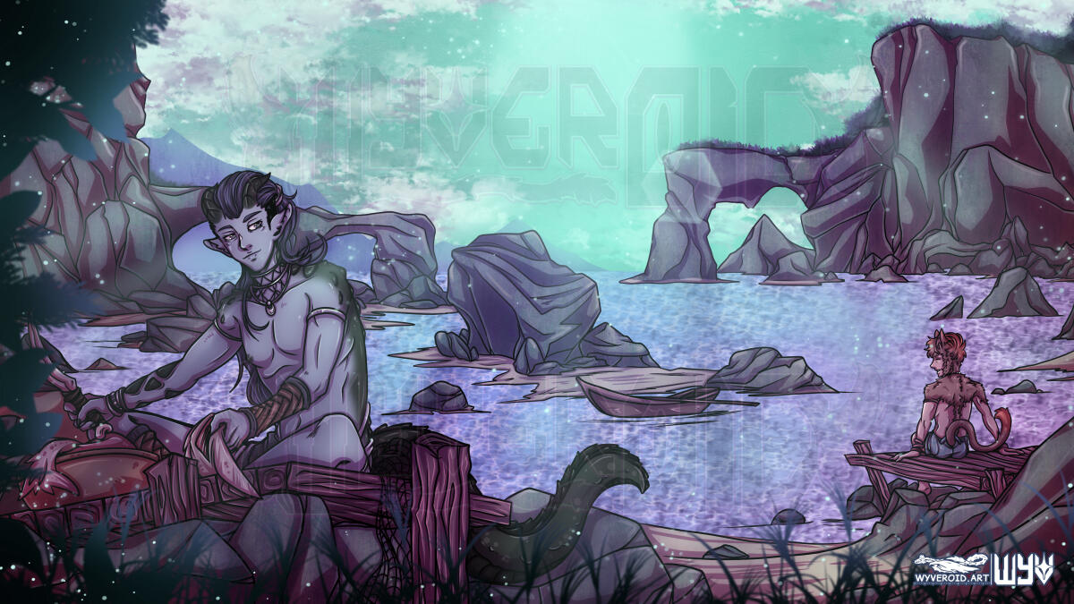 Strandtag - Illustration Strandtag - Illustration