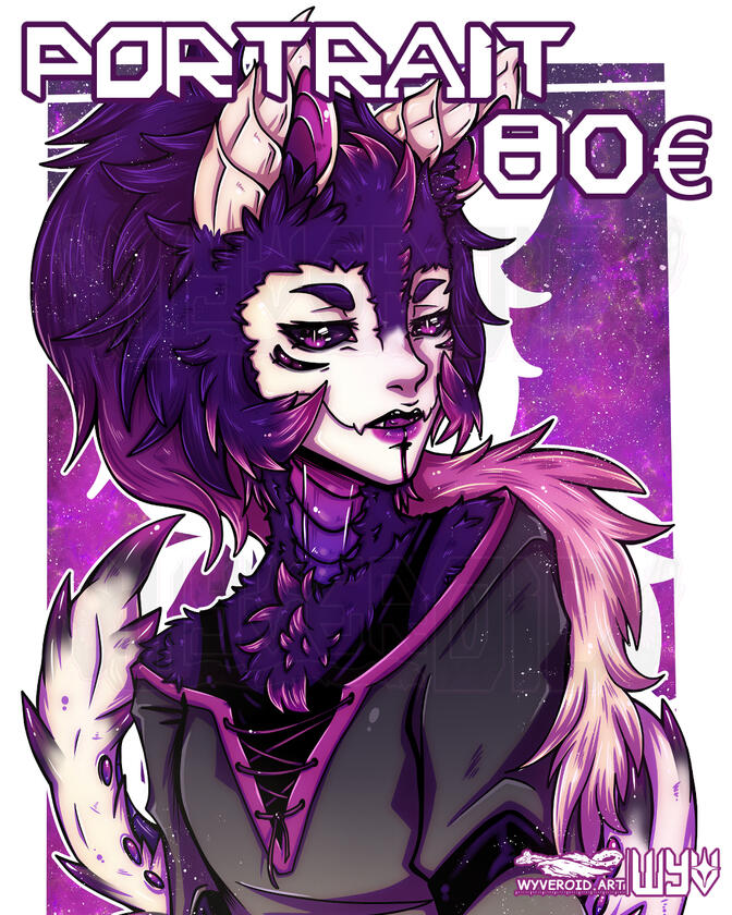 Halbkörper Portrait Commission - ab 80€ Halbkörper Portrait Commission - ab 80€